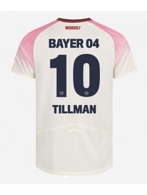 Bayer Leverkusen Malik Tillman #10 Auswärtstrikot 2025-26 Kurzarm Bayer Leverkusen Malik Tillman #10 Auswärtstrikot 2025-26 Kurzarm